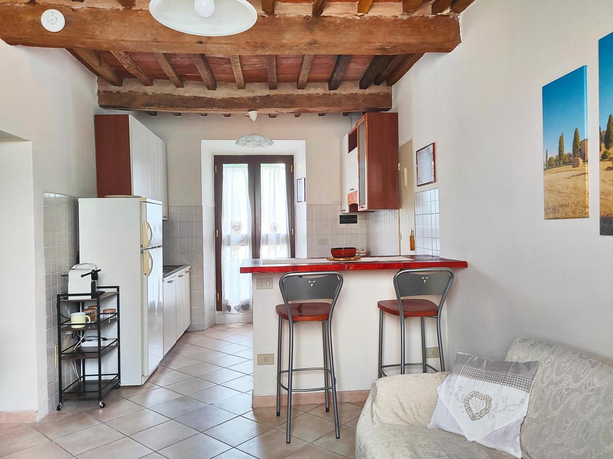 La Casina Di Colle - Appartamento Rustico Sulle Colline Di Pisa Casciana Terme Exterior foto