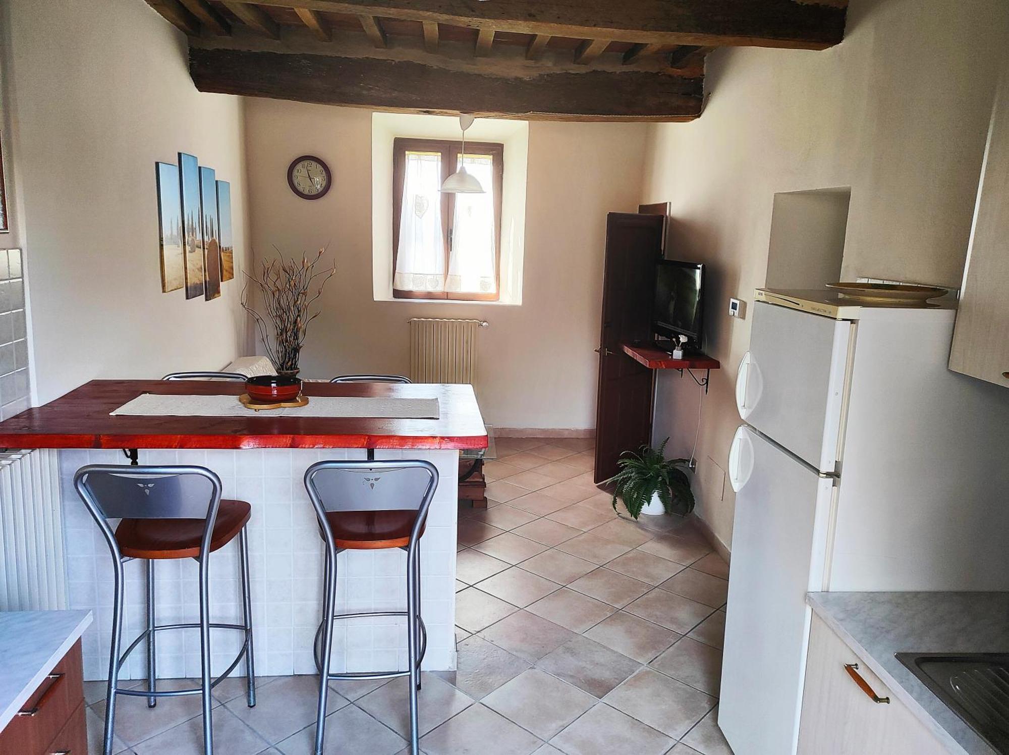 La Casina Di Colle - Appartamento Rustico Sulle Colline Di Pisa Casciana Terme Exterior foto
